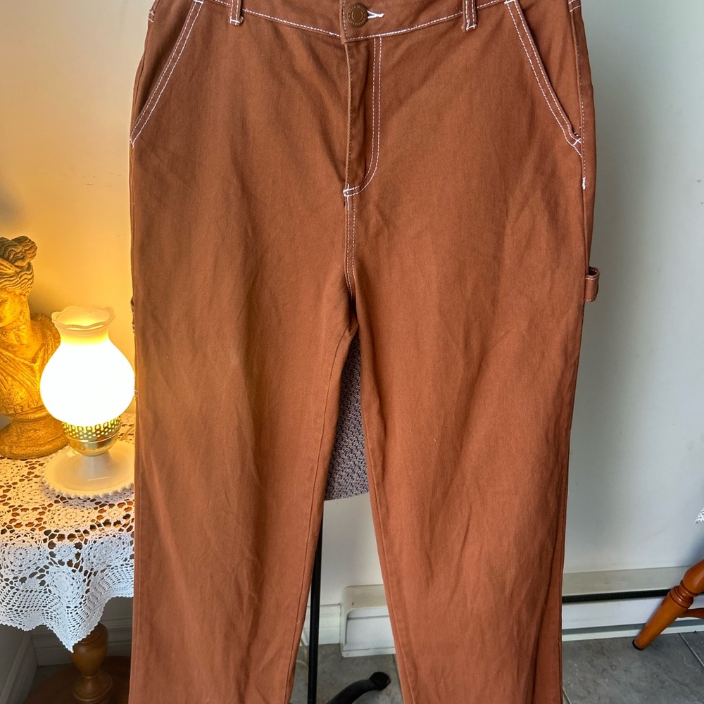 GOGO women's Tan Cargo Pants